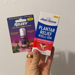 Amazon Releev and Heal & Rescue Relief Set